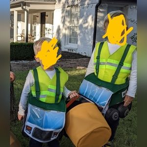 Toddler/Kids Waste Management Garbage Truck Costume